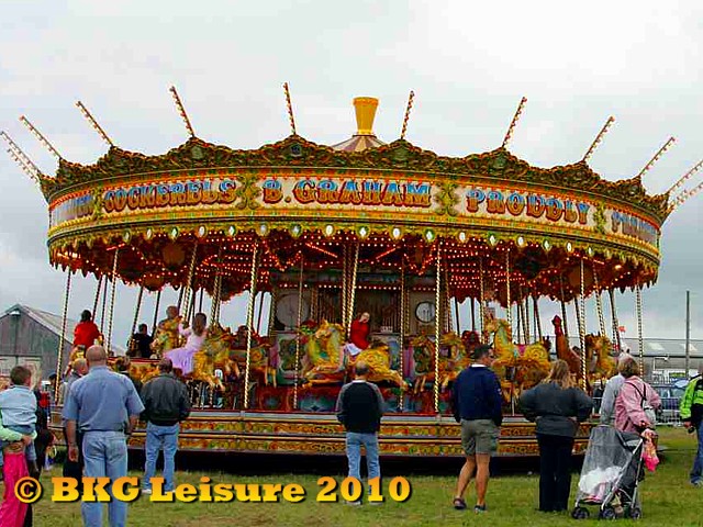 Our Carousel on hire at an event.