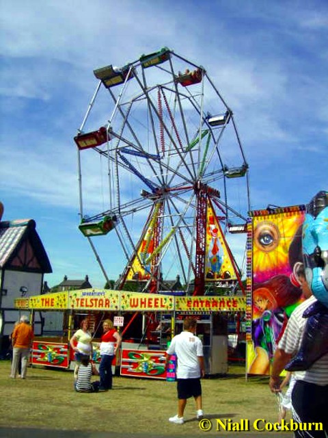 The Ferris Wheel in the ownership of the Wheatley family. [Photo (C) Niall Cockburn - Many thanks for supplying us this photo.]